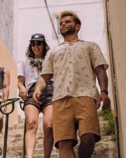 Cove Organic Cotton Short Sleeve Shirt - Taco Time Birch -Passenger Clothing Store TY91 279 4 5Ratio 2 0082 Tees 2