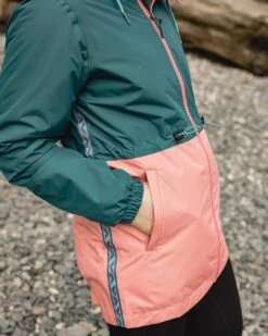 Nimbin Recycled Full Zip Water Resistant Jacket - Mediterranean -Passenger Clothing Store TY91 279 4 5Ratio 2 0087 TY101 192