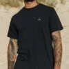 Classic Logo Recycled Cotton T-Shirt - Black -Passenger Clothing Store TY91 279 4 5Ratio 2 0121 TY113 12