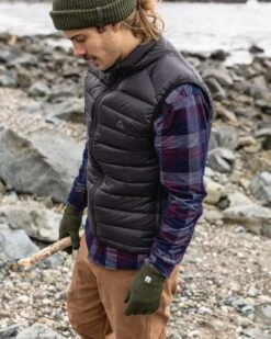 Travel Insulated Vest - True Black -Passenger Clothing Store TY91 279 4 5Ratio 2 0129 TY95 7