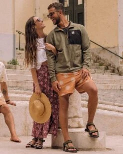 Cali Recycled Swim Short - Sunshine Tangerine -Passenger Clothing Store TY91 279 4 5Ratio 2 0224 tys23 lisbon 43