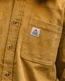 Backcountry Cord Shirt - Mustard Gold -Passenger Clothing Store TY98 PT1 172 4 5Ratio