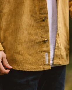 Backcountry Cord Shirt - Mustard Gold -Passenger Clothing Store TY98 PT1 180 4 5Ratio