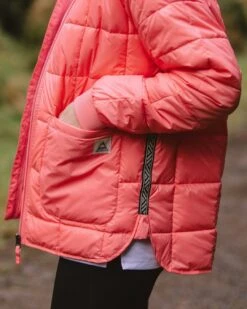 Lorelei Oversized Insulated Jacket - Shell Pink -Passenger Clothing Store TY98 PT1 60 4 5Ratio