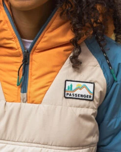 Ocean Recycled Insulated 1/2 Zip Jacket - Feather -Passenger Clothing Store ToOqJeNA QBU8UHeb0FXi1g2CId3otsGMWFlDmzUW54