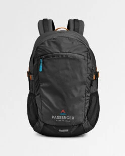 Track Recycled 20L Backpack - Black -Passenger Clothing Store U BG O13UD 4707 A