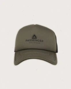 Beechey Snapback Trucker Cap - Khaki -Passenger Clothing Store U CP 4LT39 4977 2