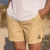 Cali Recycled Swim Short - Mustard Mini Geo -Passenger Clothing Store Untitled 1 0006 TY106 312