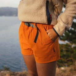 Del Sur Hemp All Purpose Shorts - Sunrise Orange -Passenger Clothing Store Untitled 1 0015 TY80 38