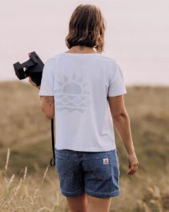 Mindful Recycled Cotton T-Shirt - Pale Blue