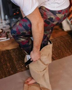 Venture Recycled Base Layer Legging - Charcoal Camo Pattern -Passenger Clothing Store Untitled 1 0035 TY98 PT1 281