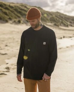 Heritage Recycled Relaxed Fit LS T-Shirt - Black -Passenger Clothing Store UwO djf3LBCnBUSd3IOo5NlNOMymq5vpv9pMhsJEgXU