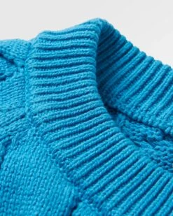 Comfort Organic Knitted Jumper - Atlantic Blue -Passenger Clothing Store VSm4gYnyzsR7HfoqJTOtHxd0Iui0eYu5P7rl1jvLWME