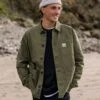 Balsa Canvas Overshirt - Khaki -Passenger Clothing Store Vh5ktafjHd2ZESgGt mTVVGHZMDloo gfypO uzItno