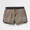 Byway Active Recycled Short - Dusty Olive