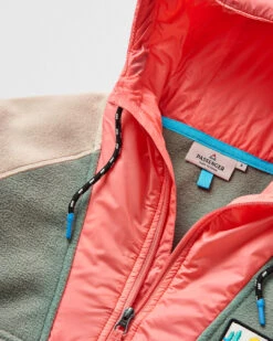 Alexander Recycled Polar Hooded Fleece - Pistachio -Passenger Clothing Store W FL TCD4J 4559 B