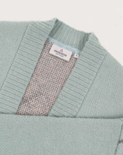 Leif Recycled Yarn Cardigan - Pistachio -Passenger Clothing Store W KN 6X47J 4650 3 3