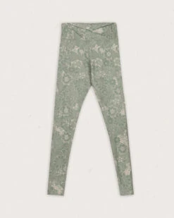 Fresh Air Recycled Leggings - Pistachio Floral -Passenger Clothing Store W LG NVLCP 4631 1 2