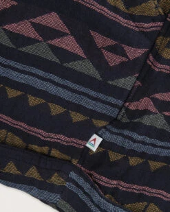 Santosa Organic Cotton Jacquard Short - Black Geo Pattern 18 Santosa Organic Cotton Jacquard Short - Black Geo Pattern -Passenger Clothing Store W SR ITCQP 4812 4