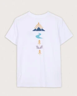 Be Free Recycled Active T-Shirt - White -Passenger Clothing Store W TE JZPCY 4565 2