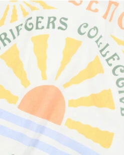 Drifters Oversized Recycled Cotton T-Shirt - White -Passenger Clothing Store W TE WJNFN 4600 1 3