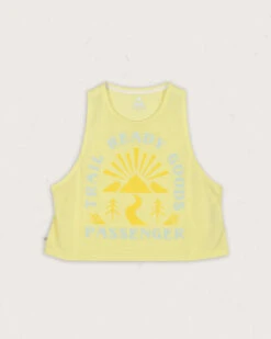 Exhale Active Recycled Vest - Hazy Yellow -Passenger Clothing Store W VS EAVW6 5131 1