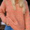 Mountainside Mock Neck Recycled Knitted Jumper - Apricot -Passenger Clothing Store WkoOUYSWRm7gKq ulcxww0SUYAqWVzzvQi3MbUWaf28