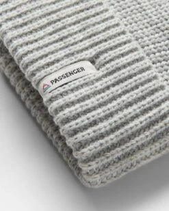 Compass Recycled 2.0 Beanie - Light Grey Marl -Passenger Clothing Store Wt8r36F7cVH wdwWwUoHlJuryJ1aZovPl9agvPJkhHE