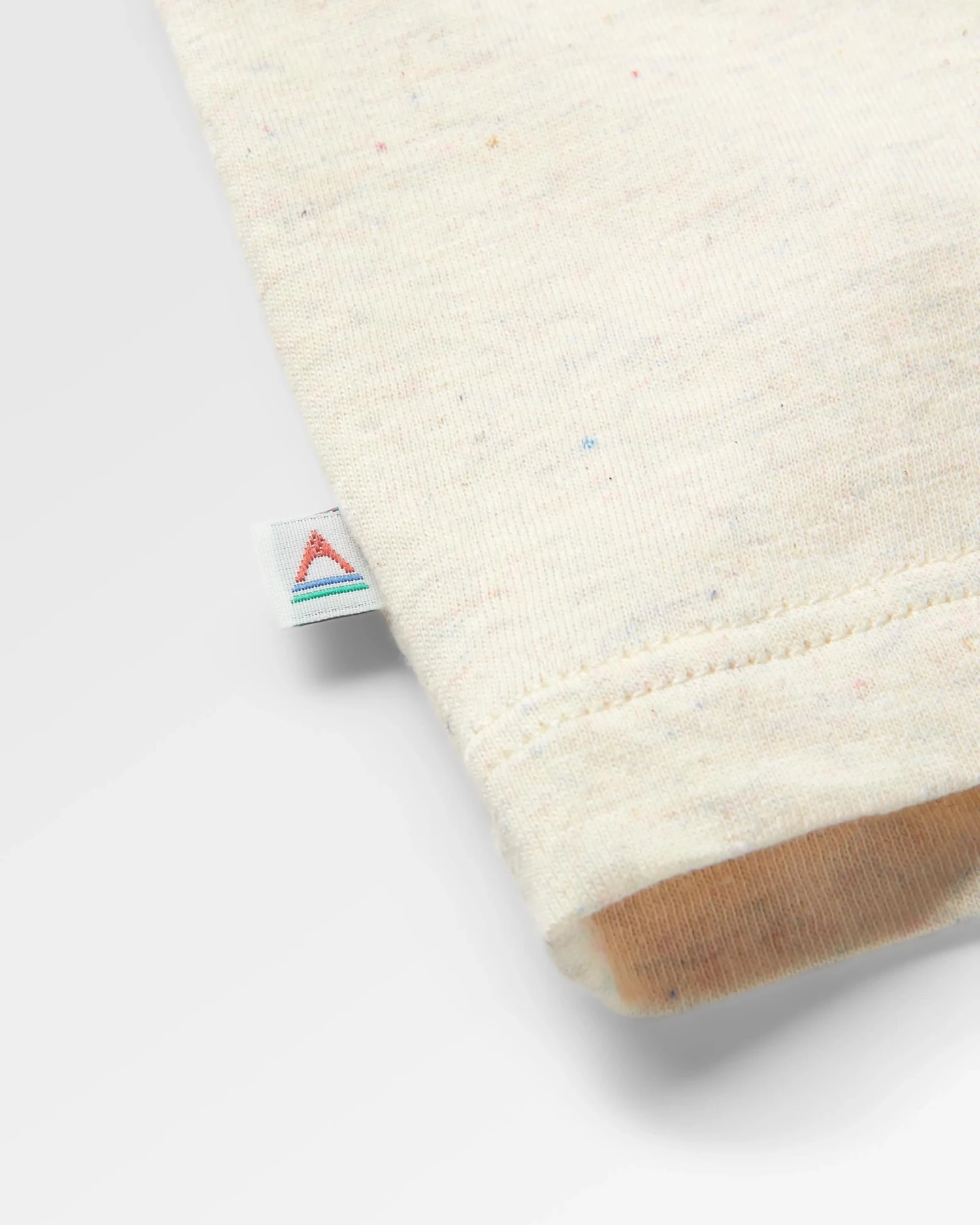 Breathe Recycled Cotton Marl T-Shirt - Milky Marl 7 Breathe Recycled Cotton Marl T-Shirt - Milky Marl - Image 5