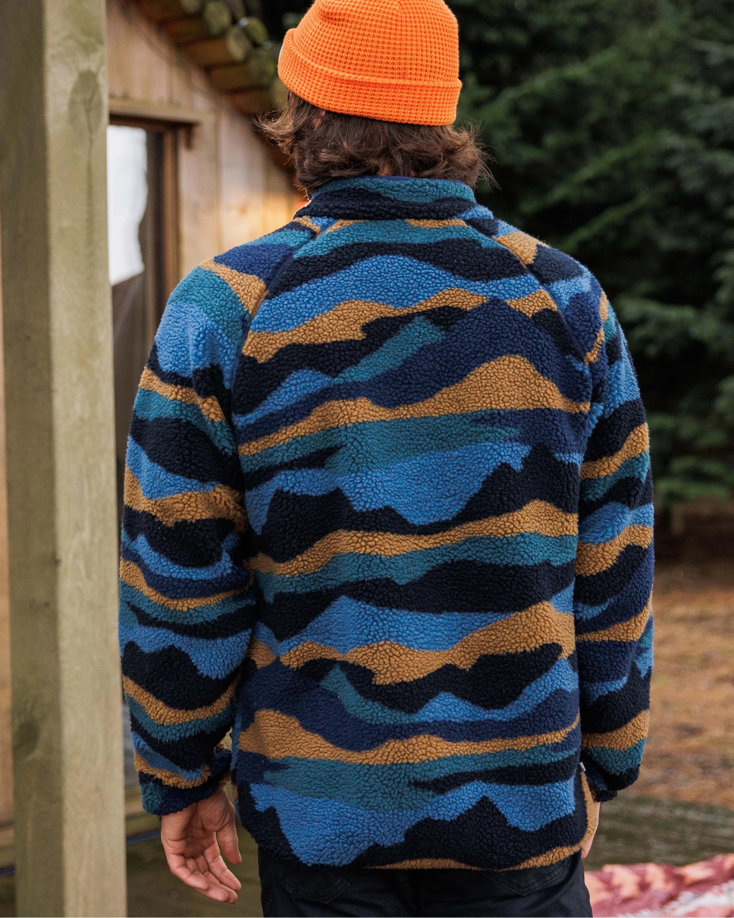 Offroad Recycled Sherpa 1/2 Zip Fleece - Scenic Navy 6 Offroad Recycled Sherpa 1/2 Zip Fleece - Scenic Navy - Image 4