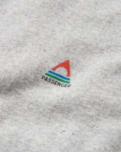 Classic Logo Recycled Cotton T-Shirt - Mid Grey Marl -Passenger Clothing Store ZHMOI311kL1lNFPpJGE H NPZsn4JUCn6wUQh SvFdo