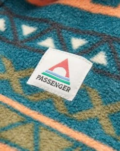 Adrift Recycled Polar Fleece - Retro Geo Mediterranean -Passenger Clothing Store ZLKFSncjmBOt5Kbt8Lj41LGjcMZXcZoalNISQsldbRc