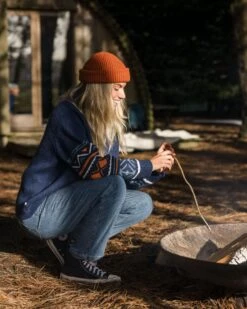 Ambiance Recycled Knitted Jumper - Homespun Stripe Navy -Passenger Clothing Store be187REGg dr6dxc2GyVXJKISeW3QJTaL40Wz9p5hUM