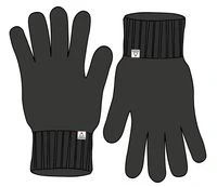 Gale Recycled Acrylic Knitted Gloves - Flecked Grey Marl 12 Gale Recycled Acrylic Knitted Gloves - Flecked Grey Marl - Image 10