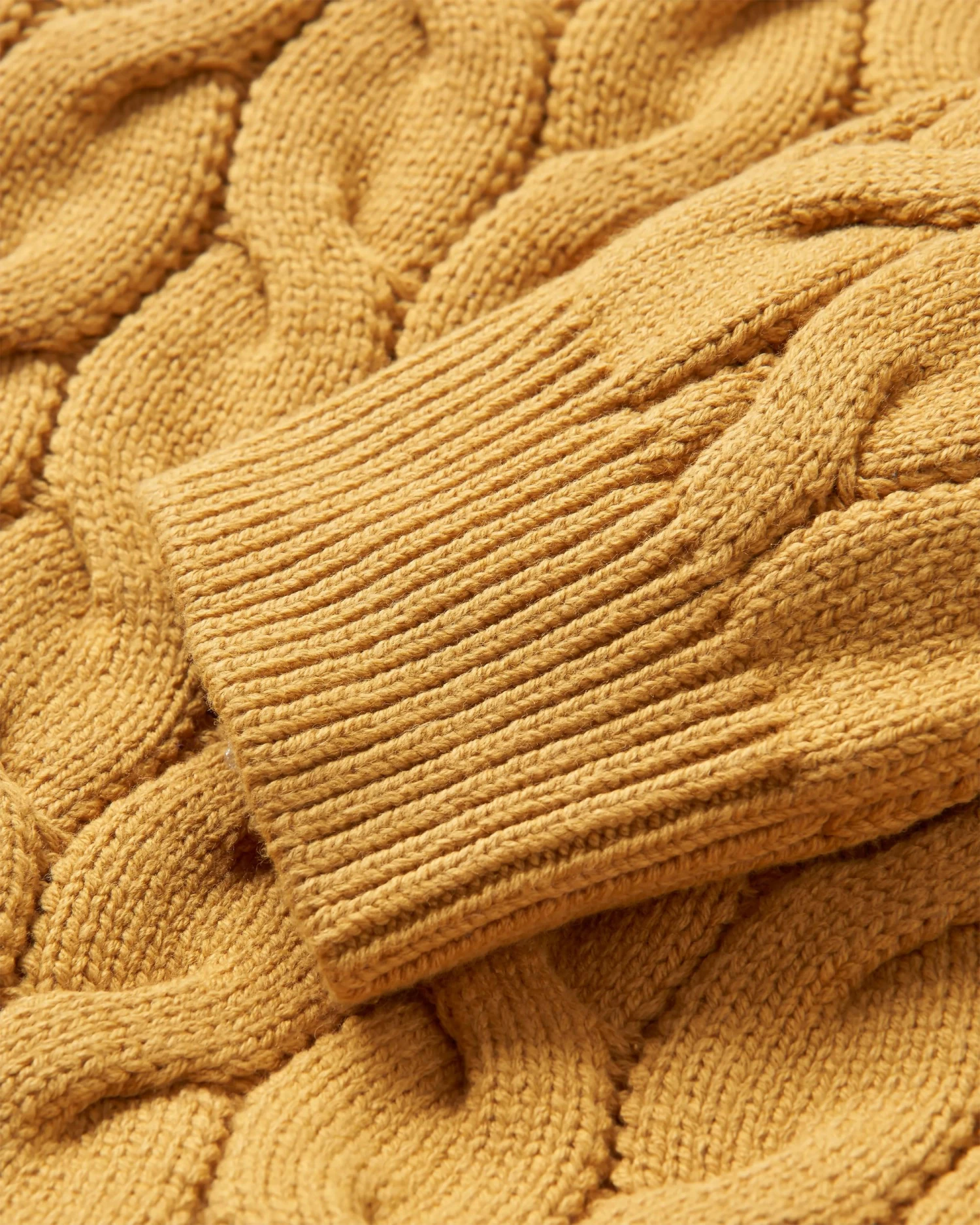 Comfort Organic Knitted Jumper - Mustard Gold 10 Comfort Organic Knitted Jumper - Mustard Gold - Image 8