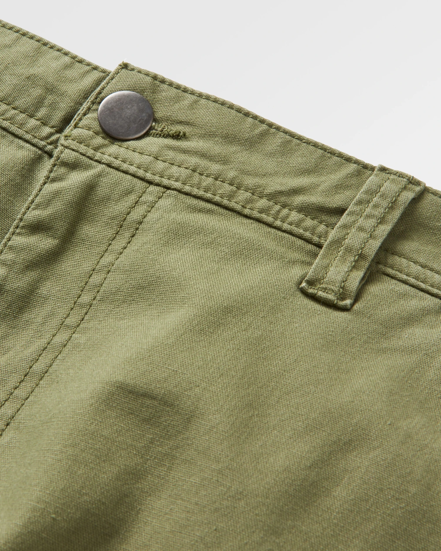 Vantage Organic Cotton Canvas Trouser - Khaki 11 Vantage Organic Cotton Canvas Trouser - Khaki - Image 9
