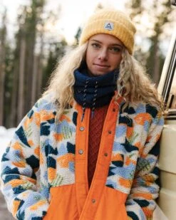 Clover Recycled Deep-Pile Sherpa Fleece - Off White Camo -Passenger Clothing Store fl ddLte0o4XvYCXjbceAG3dHDsKYWXAJhE4O26ty s