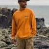 Lauca Recycled Cotton Sweatshirt - Tangerine -Passenger Clothing Store hmrYTyrnN4Zao4kR3 h5tLYMfc4Tnb6wmfnnq2HPBvQ