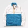 Highland Recycled Polartec® Fleece - Corsair/ Vintage White -Passenger Clothing Store hyhvJxBblNSYL9HQhwRpa540o1NPeO0CMn5urlz XqA
