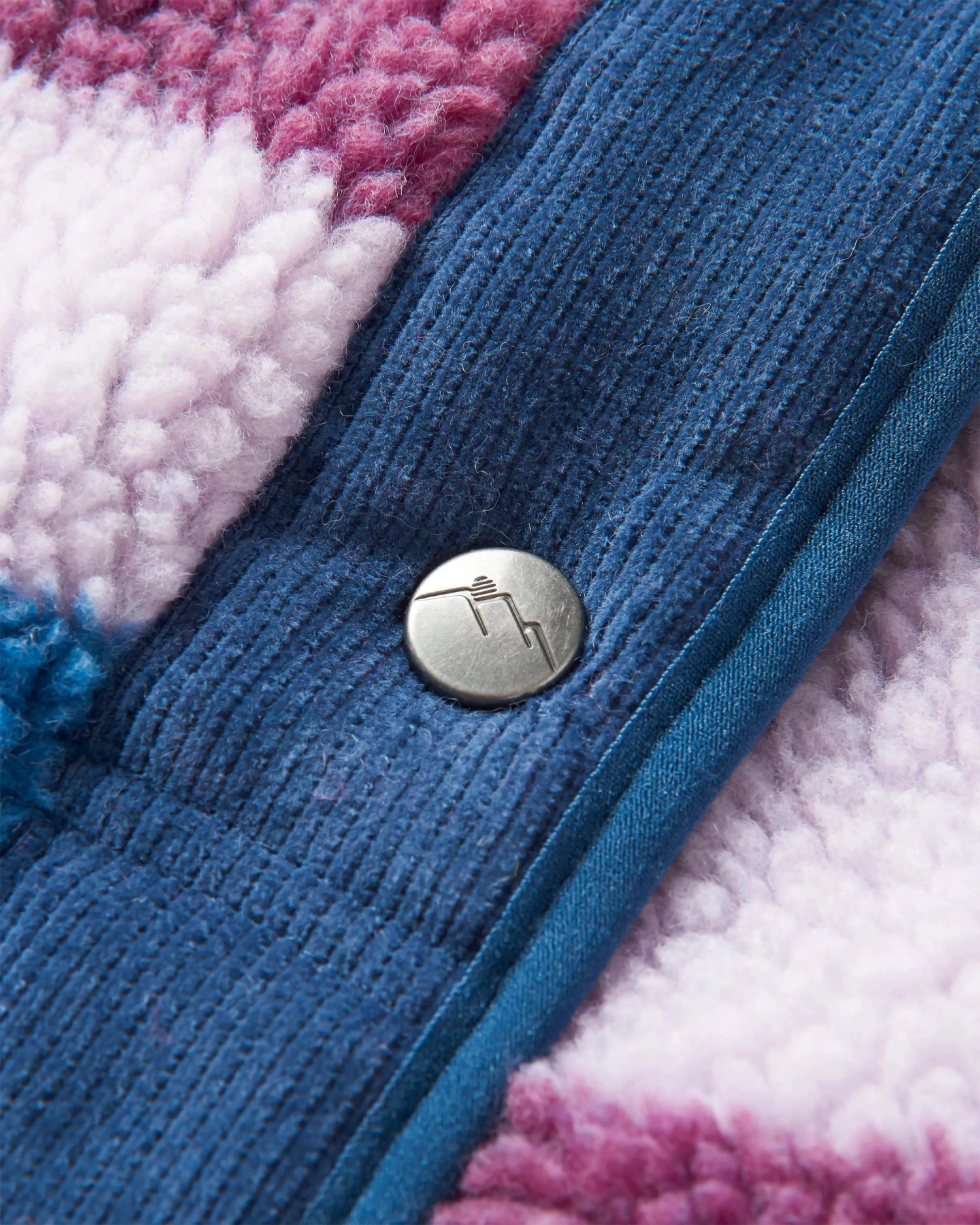 Clover Recycled Deep-Pile Sherpa Fleece - Scenic Berry 5 Clover Recycled Deep-Pile Sherpa Fleece - Scenic Berry - Image 3