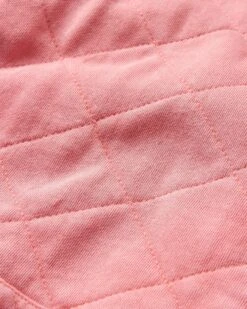 Clementine Recycled Quilted Popper Up Hoodie - Shell Pink -Passenger Clothing Store jYA9kQs HYcLRah4vgbxvdPg0YzEp9zsjOIPCytoHOg