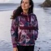 Ocean Recycled Insulated 1/2 Zip Jacket - Boho Broken Patchwork Wine -Passenger Clothing Store jf2ALdtiCYph Sw it4tsQ0SXOio6a3IoPDb nPOPg