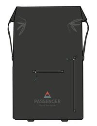 Tide 25L Recycled Dry Bag Backpack - Black 14 Tide 25L Recycled Dry Bag Backpack - Black - Image 12