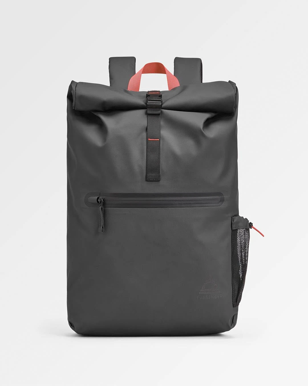 Crossing Roll Top Backpack - Charcoal/ Black 7 Crossing Roll Top Backpack - Charcoal/ Black - Image 5