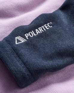 Highland Recycled Polartec® Fleece - Lilac/ Deep Navy -Passenger Clothing Store kjNB vPttADe1GQQtWy hbHt 3C1rRNYXVSaAXI53KQ