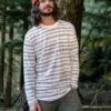 Crackle Organic Relaxed Fit LS T-Shirt - White Fairisle Stripe -Passenger Clothing Store kwQzvLhF6xg02auqFRD2 EjdEVvhEs001Uu wxshBx0