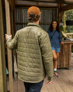 Grain Recycled Insulated Overshirt - Khaki -Passenger Clothing Store lfGA7GMFaiil0ifHA9JTlVOzPtyEe5pKHDCgOjv8zI8