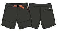 Drift All Purpose Short - True Black 9 Drift All Purpose Short - True Black - Image 8