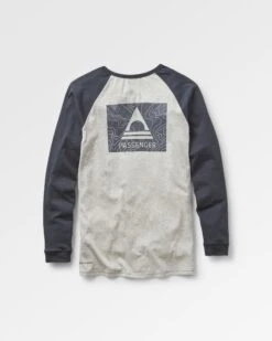 Purpose Organic Cotton Raglan LS T-Shirt - Black