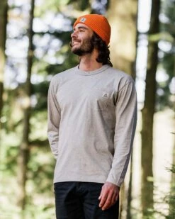 Heritage Recycled Relaxed Fit LS T-Shirt - Grey Marl -Passenger Clothing Store qRh8RwedS8SZxsnIgj90uf9ChPQPD9Cc4bcPxWdUXDw